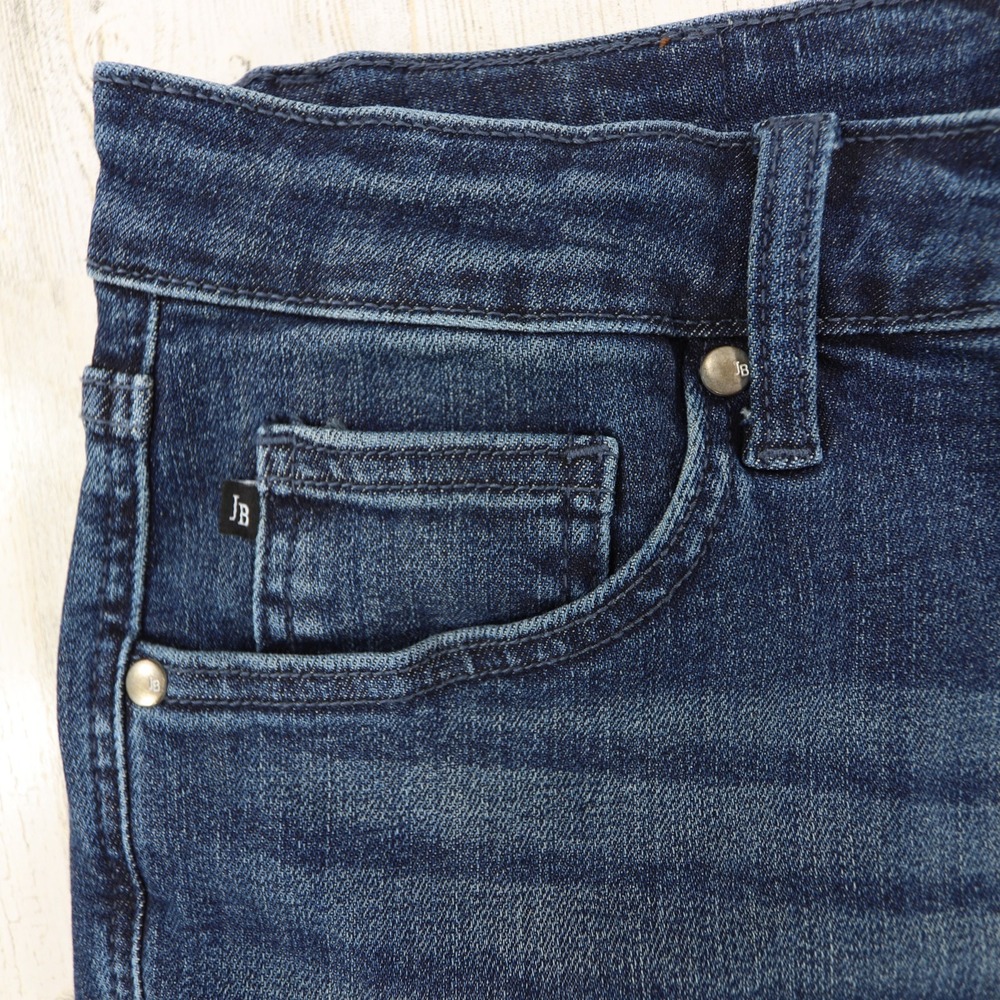 Judy Blue Jeans Womens 15 Mid Rise Tummy Control Straight Leg Stretch Denim - Picture 5 of 16